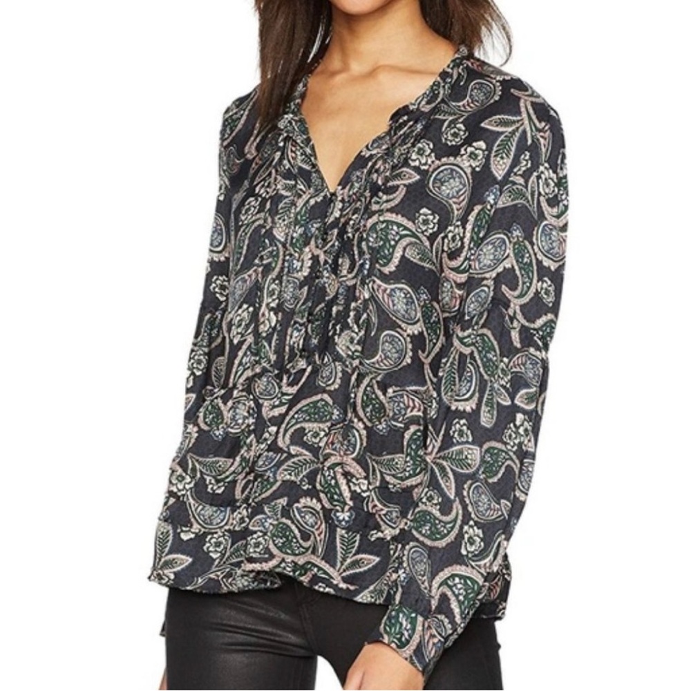 WILLIAM RAST Atwood Boho Prairie Top